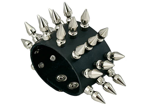 3 ROW SPIKE BRACELET