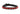 DIAMOND STUD CHOKER BLACK/RED STUDS