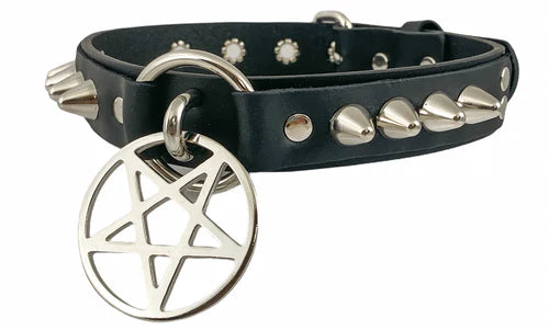 PENTAGRAM STUD CHOKER