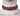 O RING RIVET CHOKER BLACK/RED