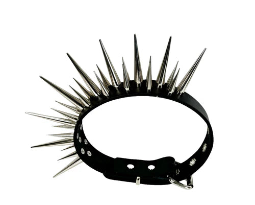 3 ROW SPIKE CHOKER