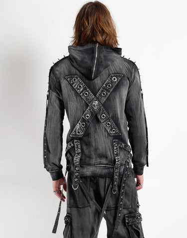 MONSTER HOODY MECHANICAL WASH