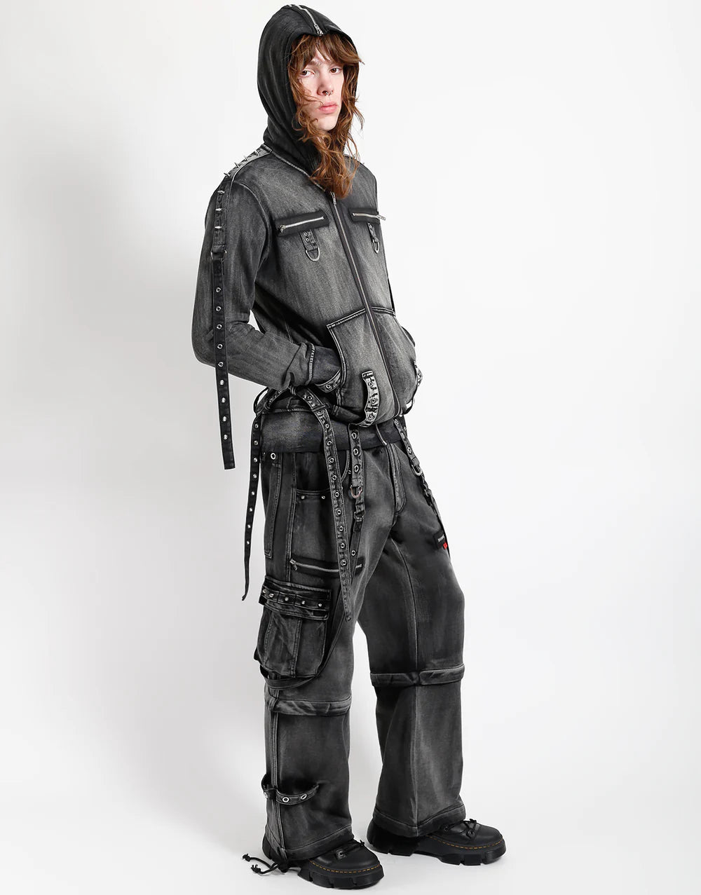 MONSTER HOODY MECHANICAL WASH