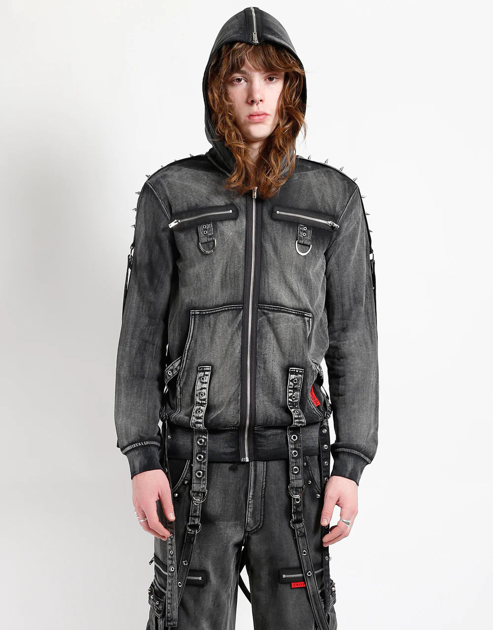 MONSTER HOODY MECHANICAL WASH