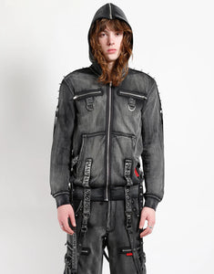 MONSTER HOODY MECHANICAL WASH