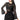 BAT MESH TOP BLACK