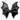 BATWING PVC HAIR BOW