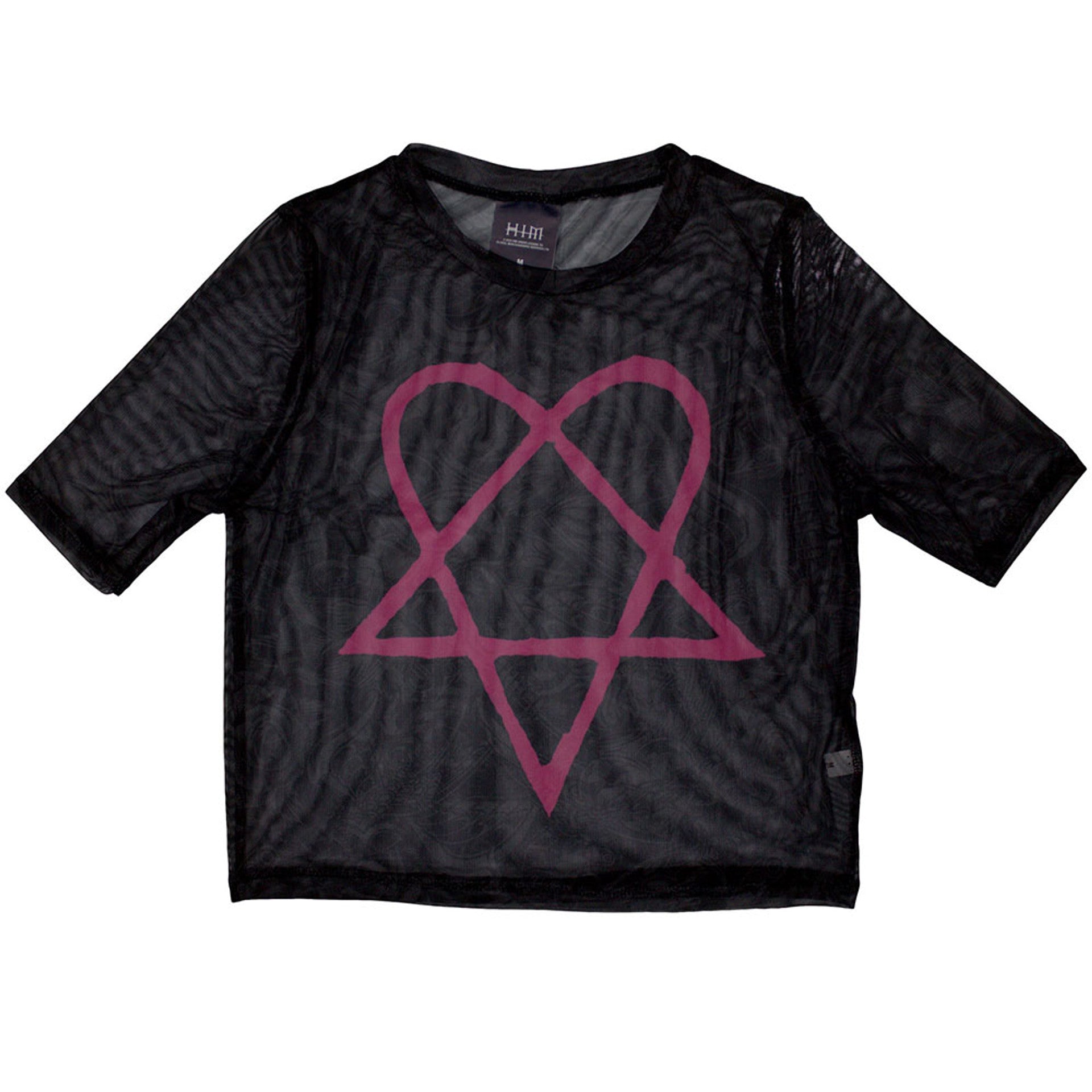 HIM HEARTAGRAM MESH TEE