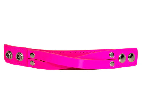 CROSS STRAP BRACELET PINK