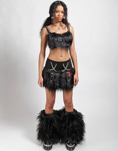 FURTASTIC PLEATED SKIRT