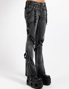 POWER BELT PANT BLACK