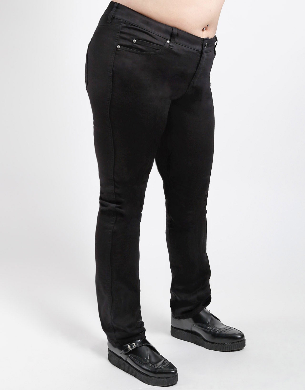 CURVE BLACK T-BACK JEAN
