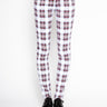 WHITE PLAID T-BACK