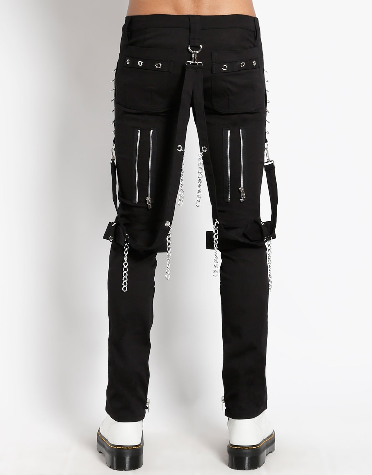 STUDDED BONDAGE PANT – trashandvaudeville