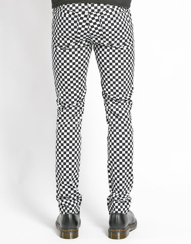 Checkerboard Rocker Jean