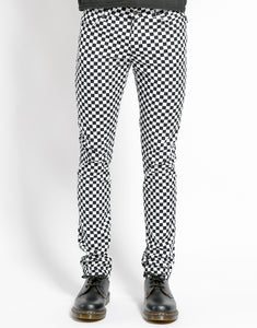 Checkerboard Rocker Jean