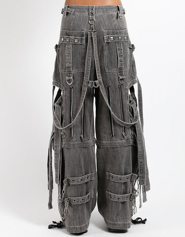 SUPER CUT OUT PANT BLACK DENIM