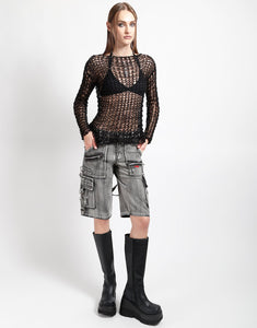 PUNK SHORT FOG WASH