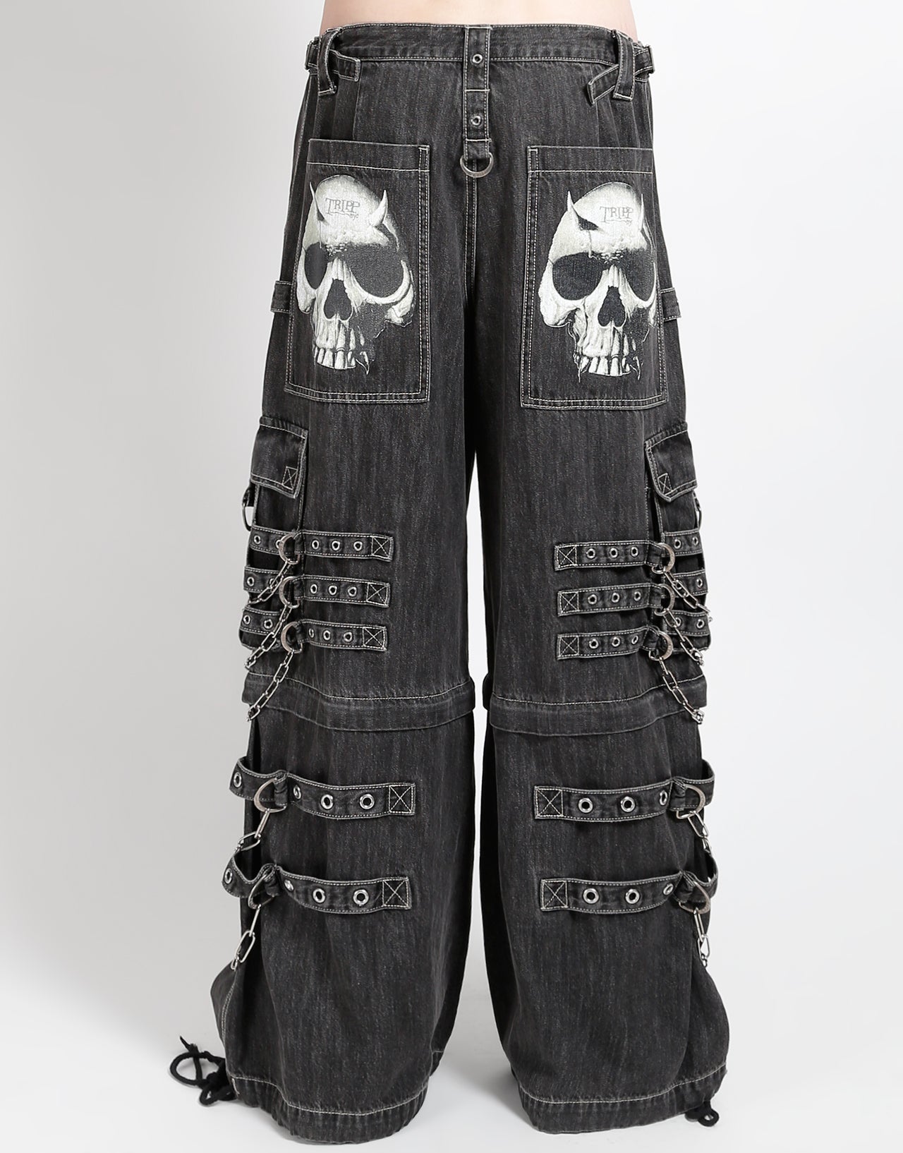DEVIL SKULL BLACK DENIM