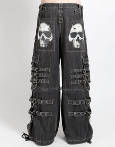 DEVIL SKULL BLACK DENIM