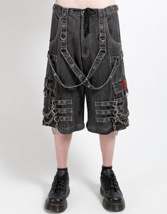 DEVIL SKULL BLACK DENIM