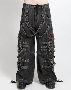 DEVIL SKULL BLACK DENIM