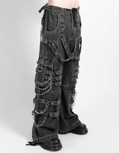 DEVIL SKULL BLACK DENIM