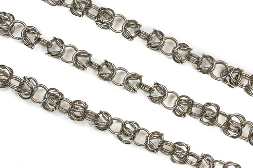 TRIPLE RING WALLET CHAIN