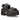 M-BIOS123-C5 BLACK PLATFORM SANDAL