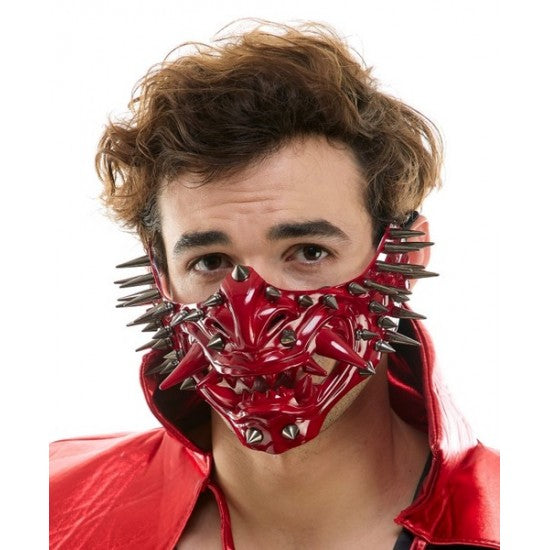 ONI SPIKE MASK RED
