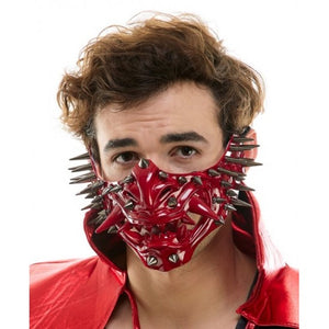 ONI SPIKE MASK RED