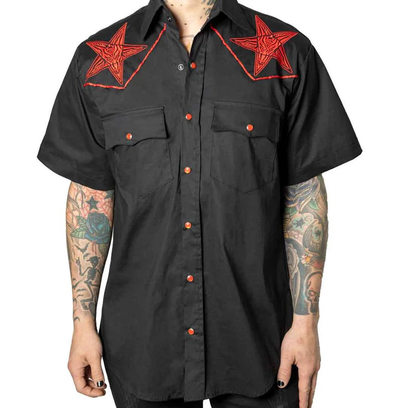 BAPHOMET WESTERN SHIRT