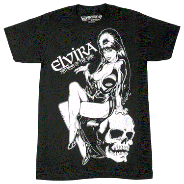 ELVIRA COMIC GLOW SHIRT