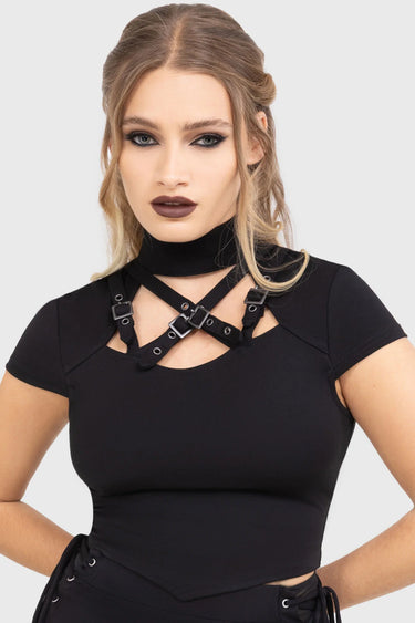 NIGHTBRIAR TOP BLACK