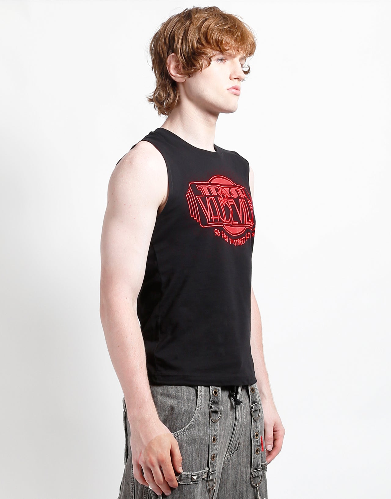 TRASH & VAUDEVILLE ADULT SLEEVELESS T-SHIRT