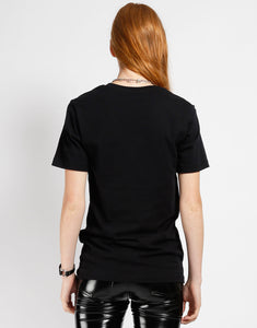 Black & Red Trash & Vaudeville Logo T-Shirt
