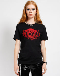 Black & Red Trash & Vaudeville Logo T-Shirt