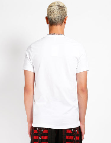 White & Black Trash & Vaudeville Logo T-Shirt