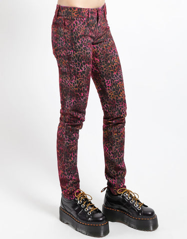 REVERSIBLE JEAN PINK CHEETAH