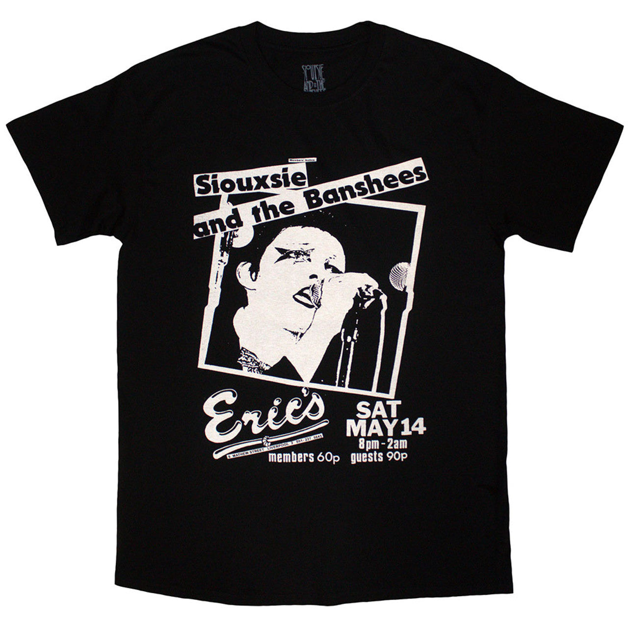 SIOUXSIE & THE BANSHEES ERICS TEE