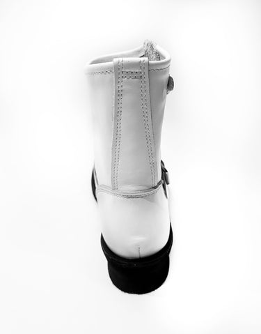 STANDOFF BOOTS IN WHITE