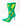 STRIPES STILETTO BOOTS IN GREEN/YELLOW MESH