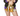 METALLIC MINI SKIRT GOLD