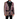 SEQUIN BLAZER BLACK/PURPLE