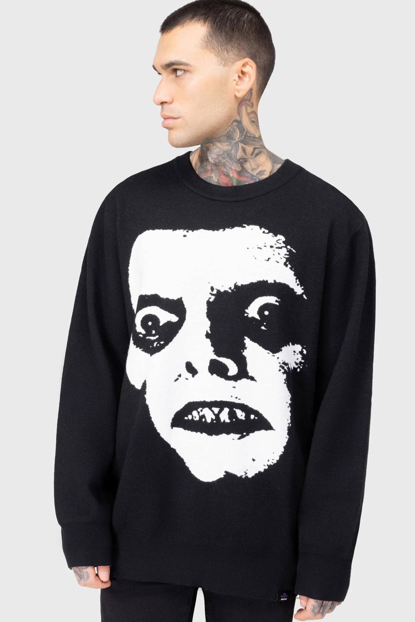 SOMEWHERE BETWEEN SCIENCE AND SUPERSITION SWEATER