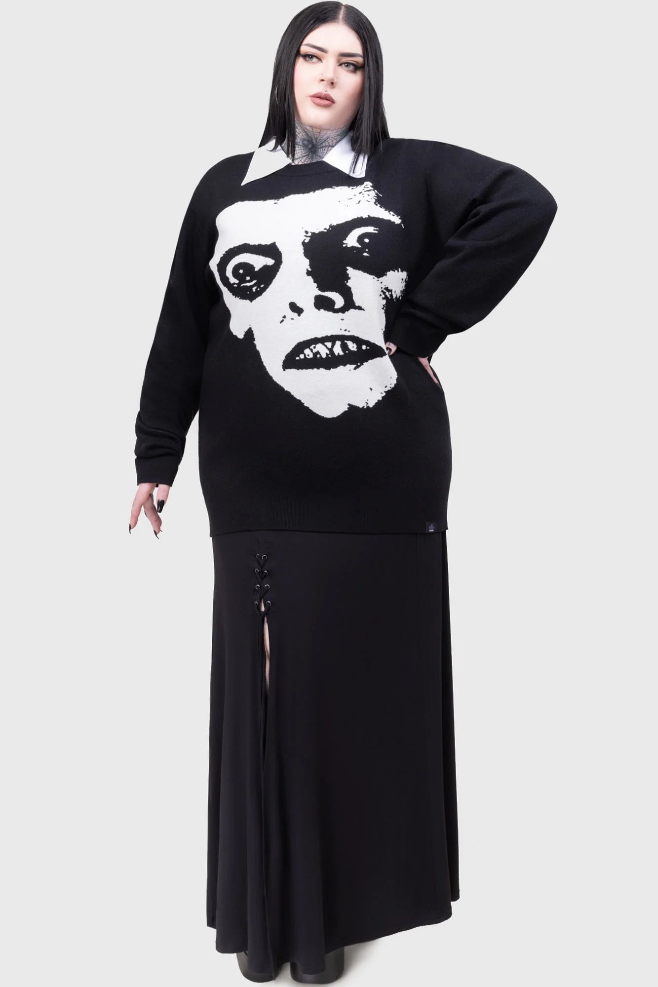 SOMEWHERE BETWEEN SCIENCE AND SUPERSITION SWEATER