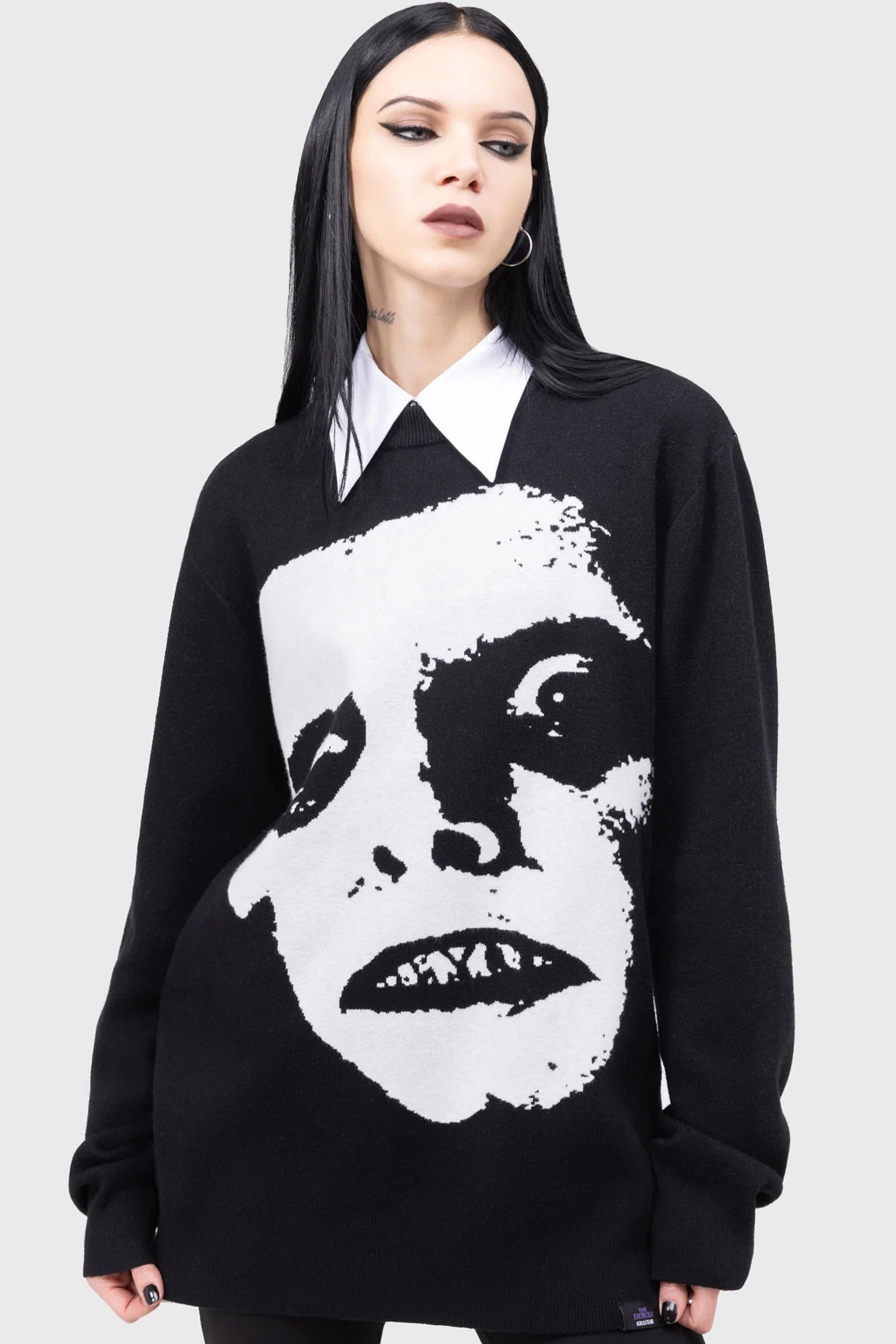 SOMEWHERE BETWEEN SCIENCE AND SUPERSITION SWEATER
