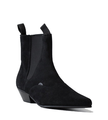 FRED SUEDE BEATLE BOOT BLACK