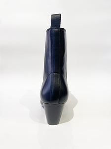 FRED BEATLE BOOT BLACK LEATHER