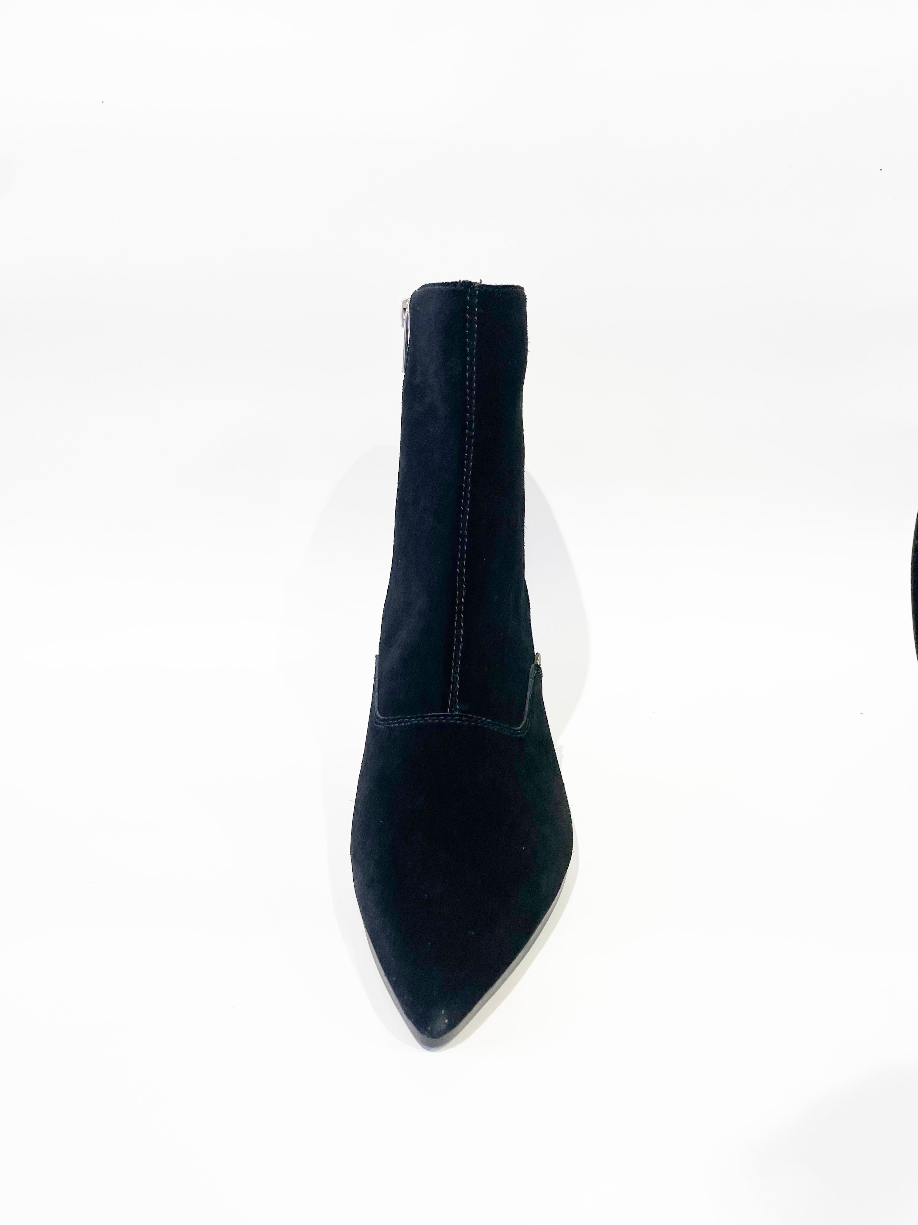 MARLON SUEDE ZIP BOOT BLACK
